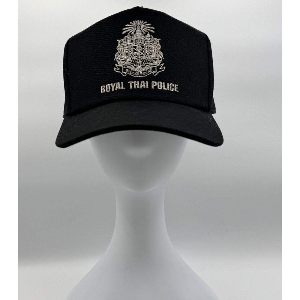 Royal Thai Police Embroidered Royal Thai Police F w/Adjustable Zipper Strap, NEW